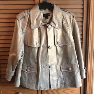 Bagatelle Gold Leather Jacket XL